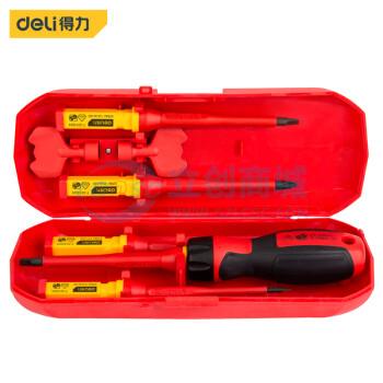 Bộ Tua Vít DL510107 deli 1000v Chuyên Dùng Sửa Chữa Điện Tử - Techcore Việt Nam
