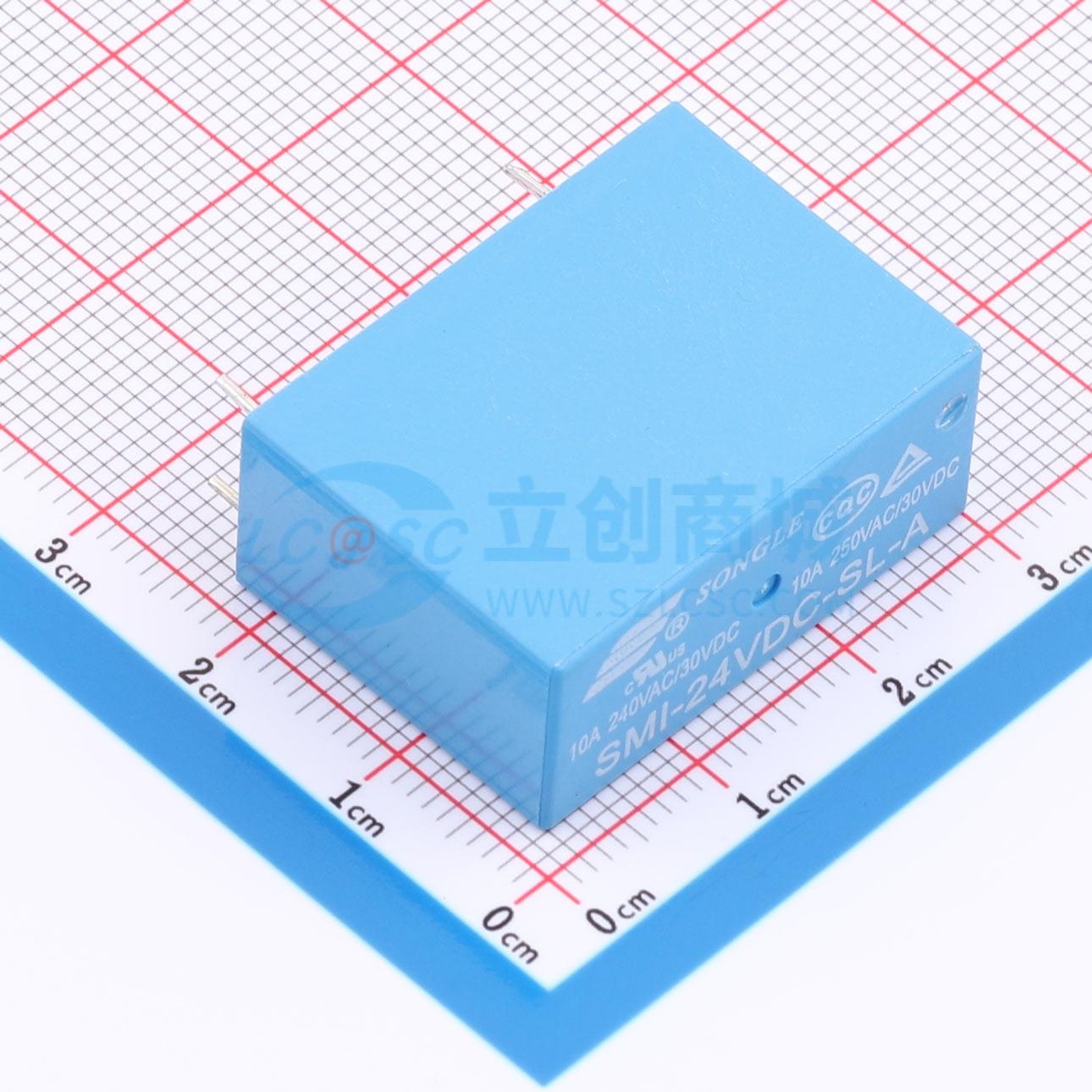 Rơ-le điện tử SMI-24VDC-SL-A SONGLE 24V THT,29.2x12.8mm - Techcore Việt Nam