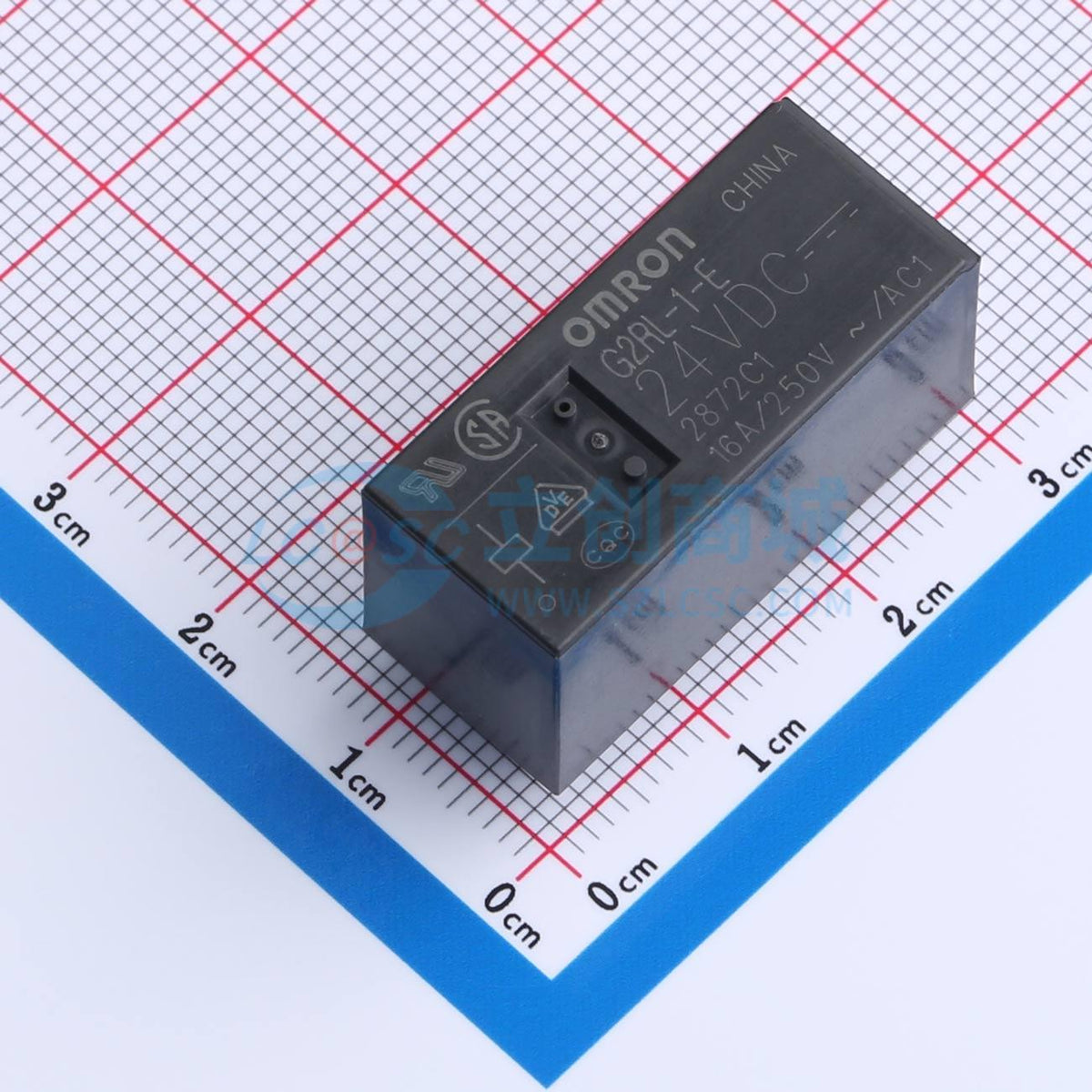 Rơ-le điện tử G2RL-1-E DC24 OMRON 24V THT - Techcore Việt Nam