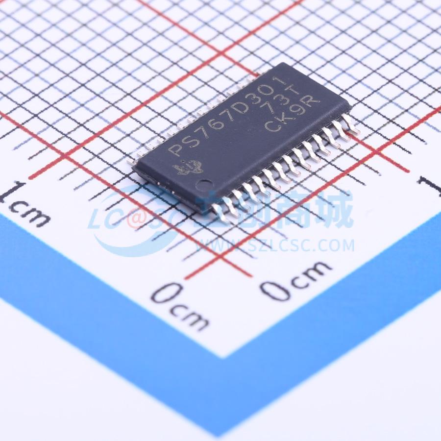 IC ổn áp tuyến tính LDO TPS767D301PWPR Texas Instruments HTSSOP-28 - Techcore Việt Nam