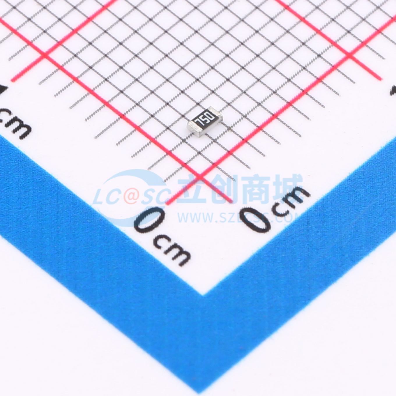 Điện Trở Dán SMD FRC0603J750 TS FOJAN 0603 75Ω ±5% 100mW - Techcore Việt Nam