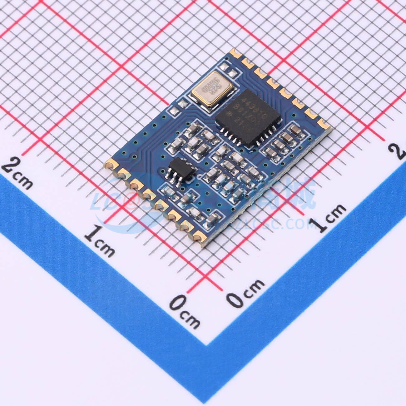 Module RF SI4438TR4-GC Silicontra SMD 16x12.5mm 433MHz - Techcore Việt Nam