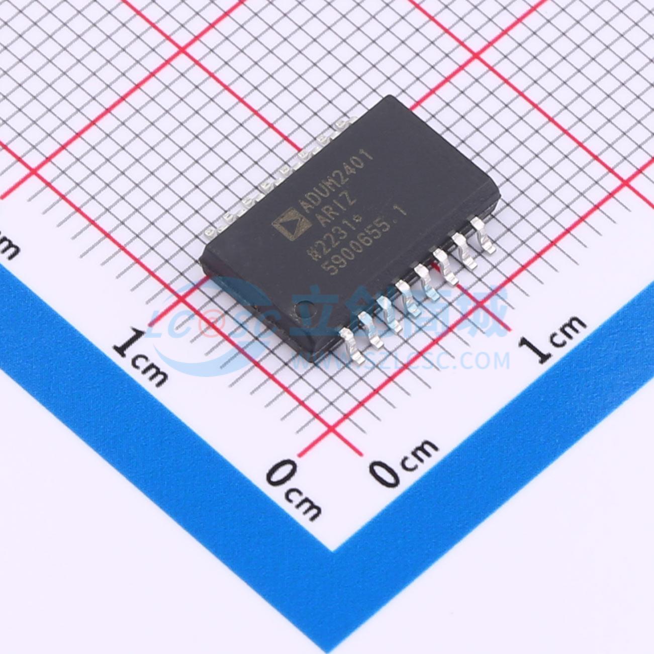 IC Cách Ly Số ADUM2401ARIZ ADI SOIC-16-300mil 1 3 Kênh - Techcore Việt Nam