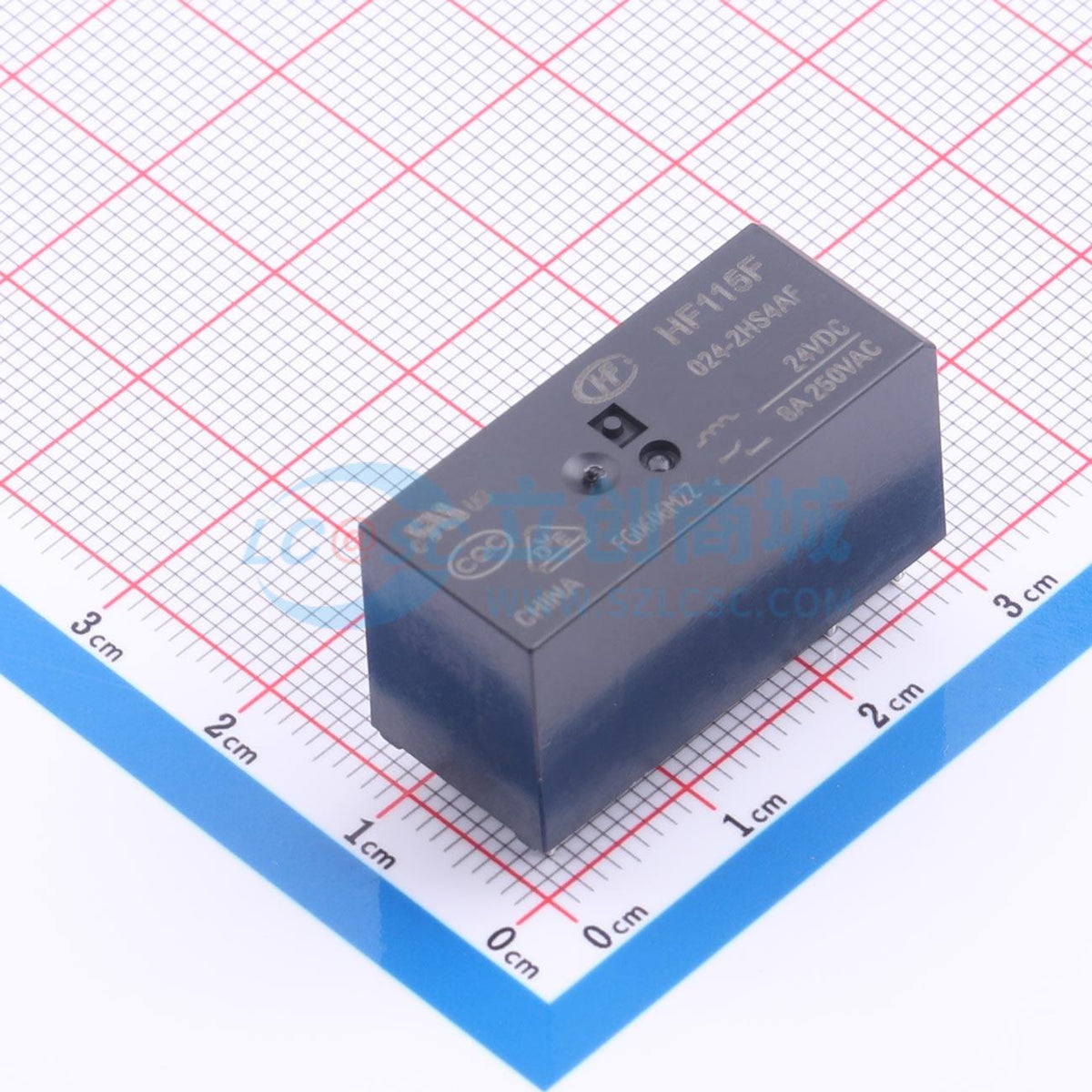 Rơ-le điện tử HF115F/024-2HS4AF HF - Techcore Việt Nam
