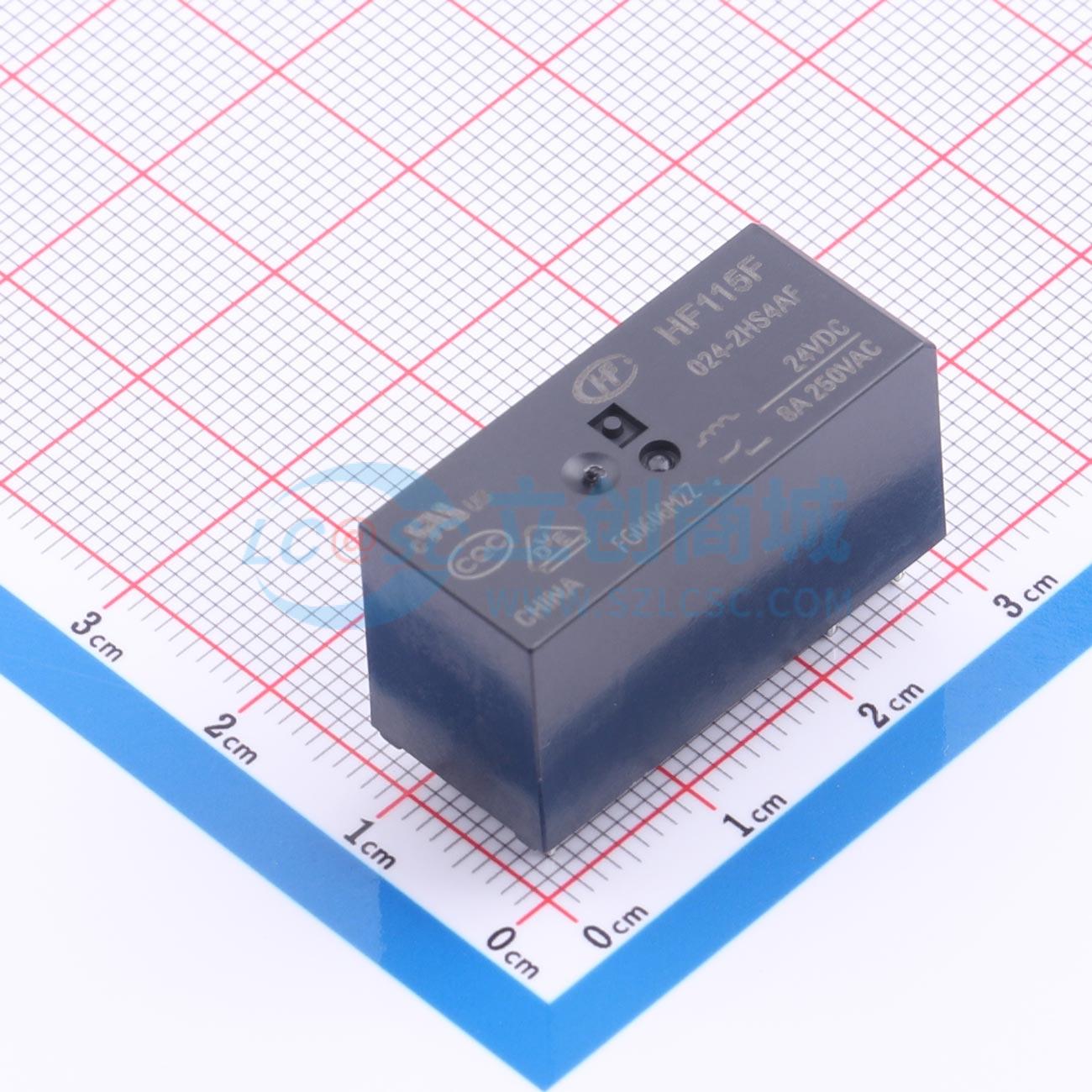 Rơ-le điện tử HF115F/024-2HS4AF HF - Techcore Việt Nam