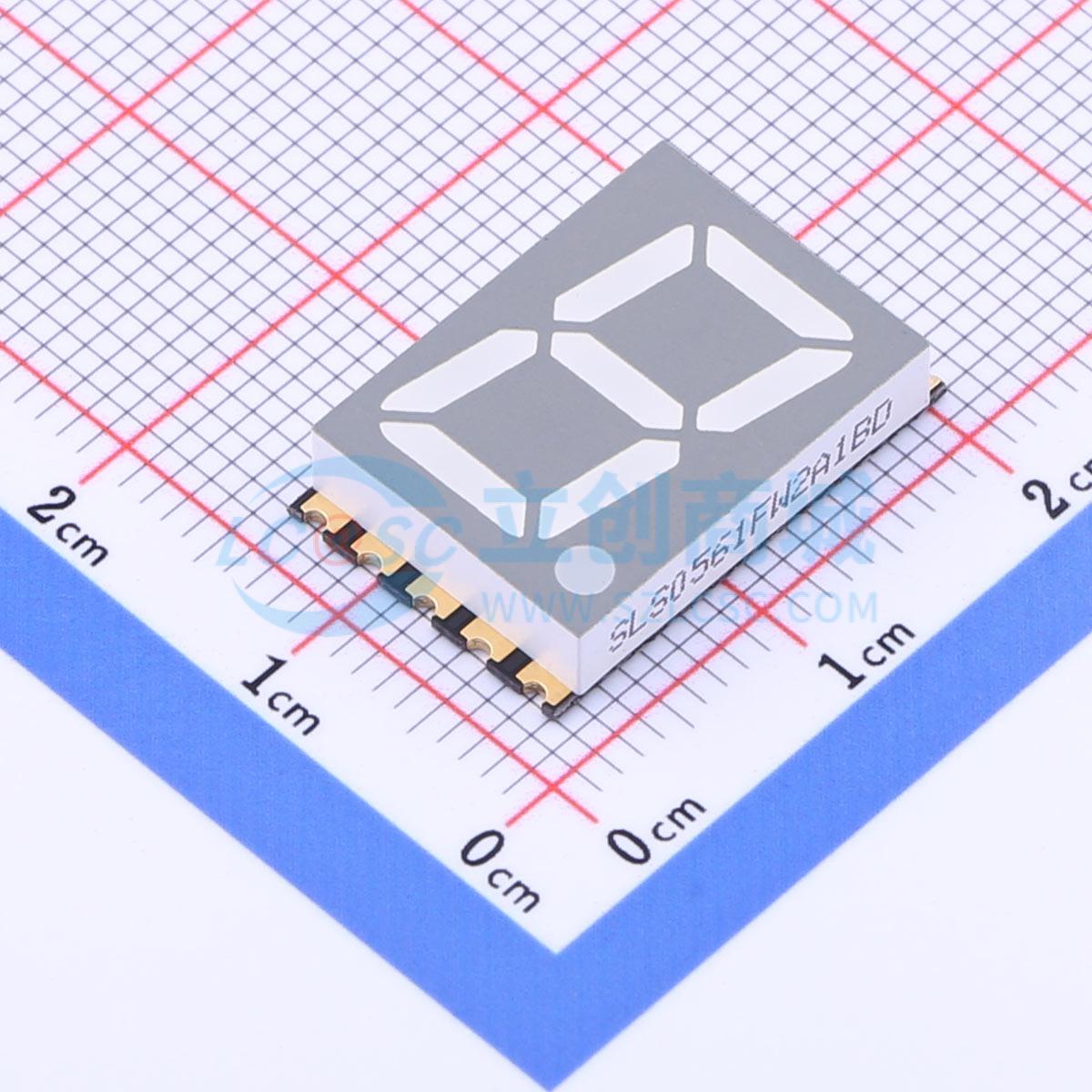 LED 7 đoạn SLS0561FW2A1BD SUNLIGHT SMD Anode chung C2913080 - Techcore Việt Nam