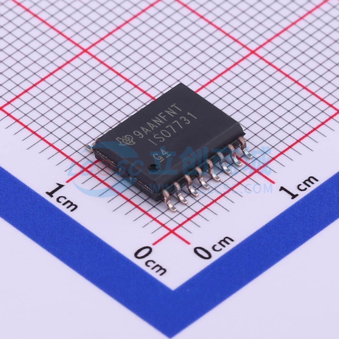 IC Cách Ly Số ISO7731DWR TI SOIC-16-300mil 100Mbps 2 Kênh - Techcore Việt Nam