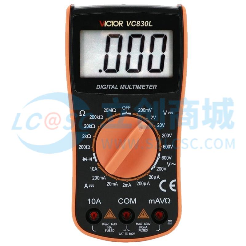 Đồng hồ vạn năng VC830L VICTOR Kiểm tra diode Dùng Cho Đo Kiểm Điện Tử - Techcore Việt Nam
