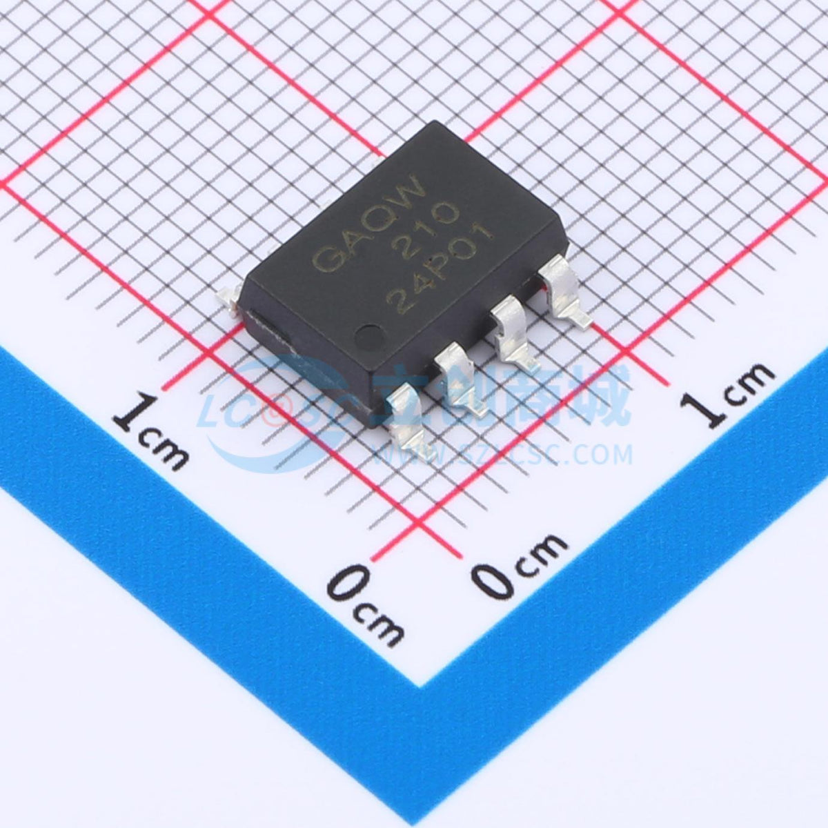 Relay bán dẫn MOS GAQW210EH SUPSiC SMD-8P 350V - Techcore Việt Nam