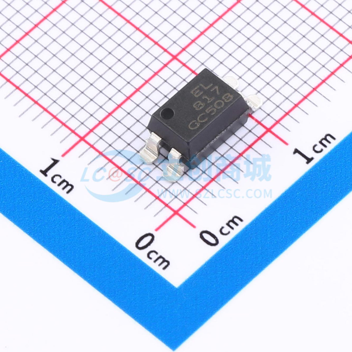 Optocoupler transistor EL817S1(C)(TU)-FG EVERLIGHT SMD-4P 1.2V - Techcore Việt Nam