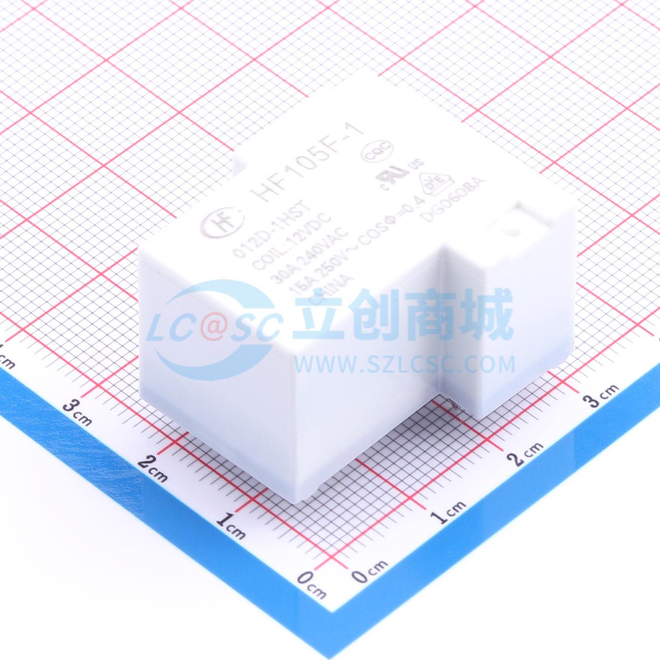 Rơ-le công suất HF105F-1/012D-1HST HF - Techcore Việt Nam