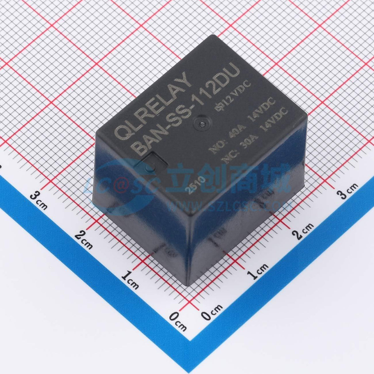Rơ-le BAN-SS-112DU QLRELAY 12V THT,25.5x21mm - Techcore Việt Nam