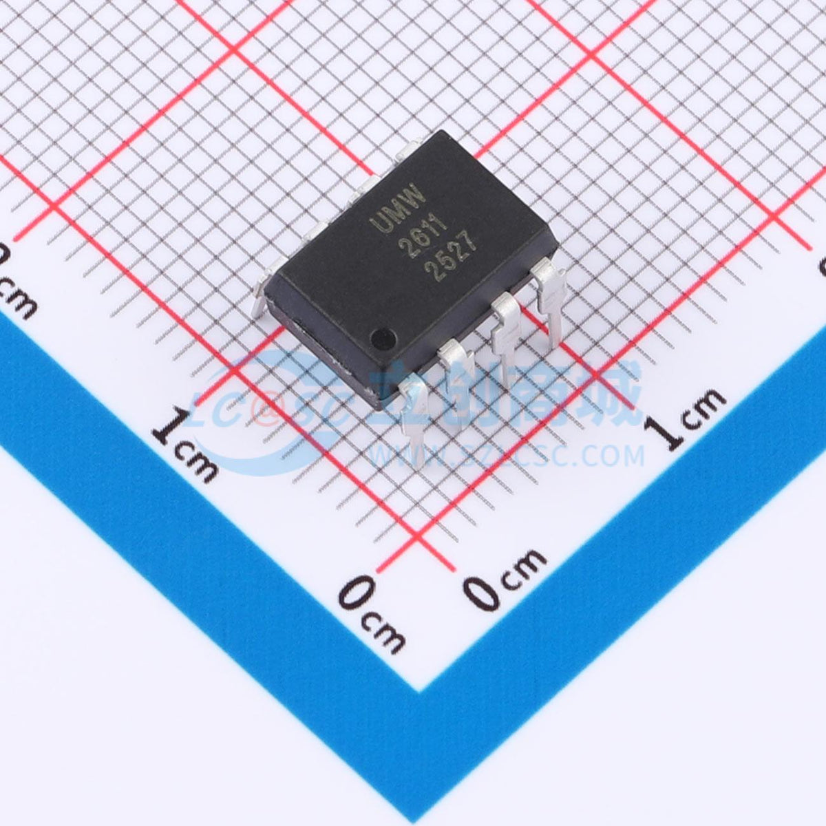 Optocoupler logic HCPL-2611-000E(UMW) DIP-8 - Techcore Việt Nam