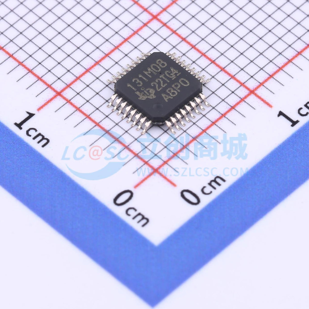 IC ADC ADS131M08IPBS TQFP-32(5x5) - Techcore Việt Nam