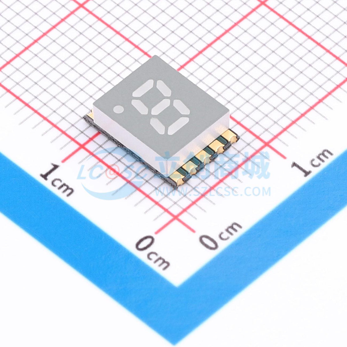 LED 7 đoạn GS2011CPG-G Guangcai Display SMD,10x6.9mm - Techcore Việt Nam