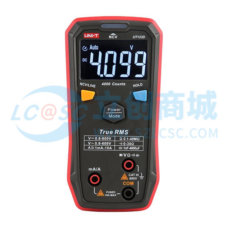 Đồng hồ vạn năng UT123D UNI-T NCV Kiểm tra diode Dùng Cho Đo Kiểm Điện Tử - Techcore Việt Nam