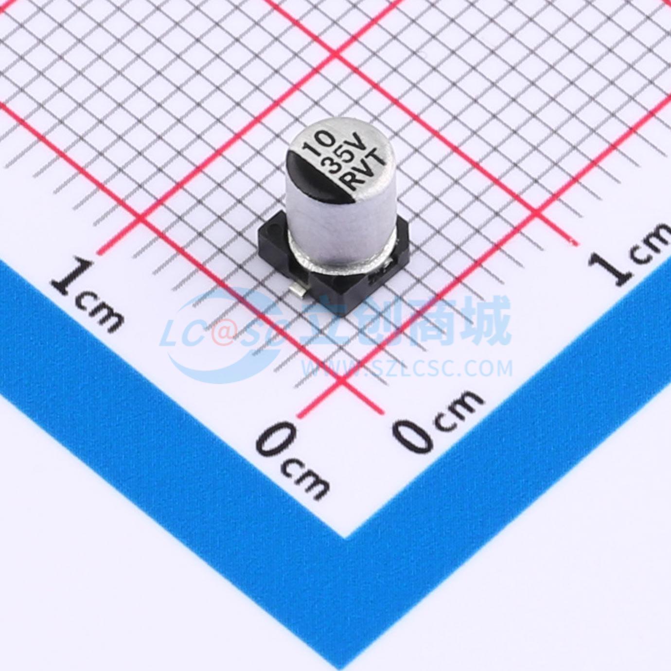 Linh kiện điện tử RVT1V100M0405 ROQANG SMD,D4xL5.4mm - Techcore Việt Nam