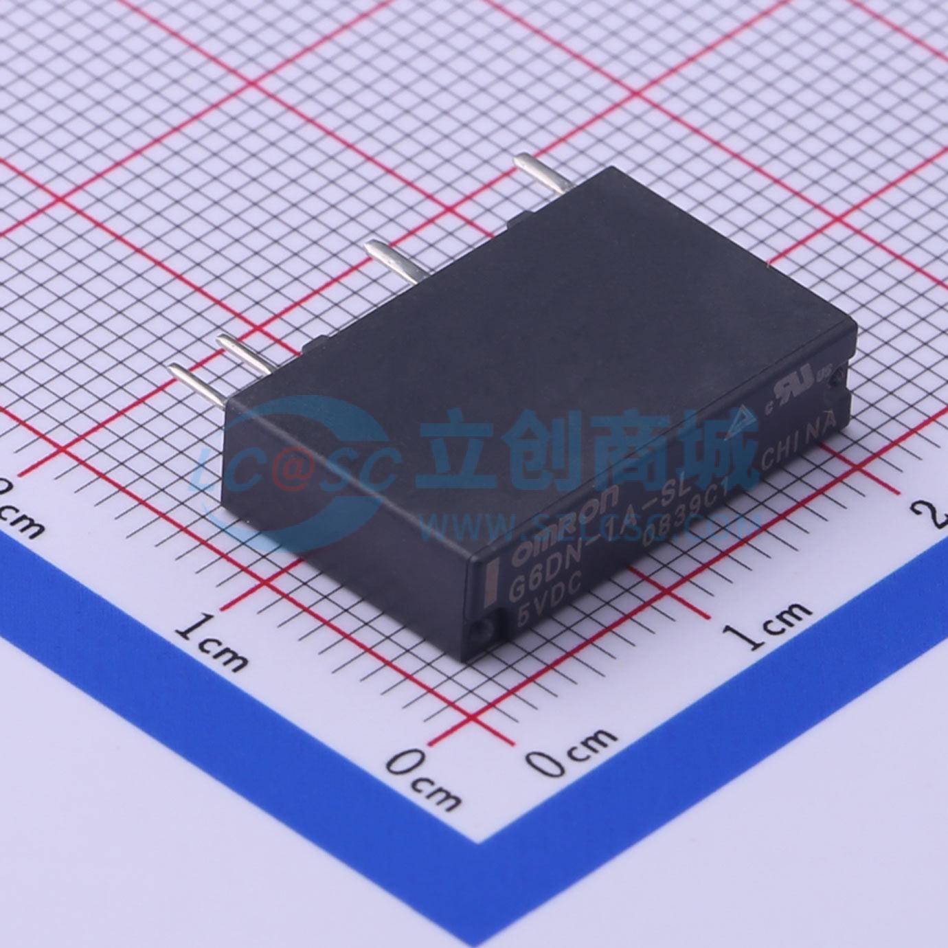 Rơ-le điện tử G6DN-1A-SL DC5 OMRON DIP,20x5.1mm - Techcore Việt Nam