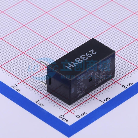 Rơ-le điện tử G6B-1114P-US DC5 OMRON 5V THT,19.9x9.8mm - Techcore Việt Nam