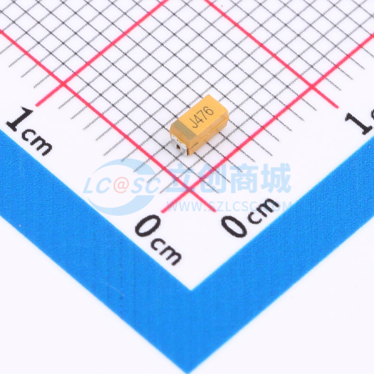 IC bộ nhớ CA45-A6R3K476T CASE-A-3216-16(mm) - Techcore Việt Nam