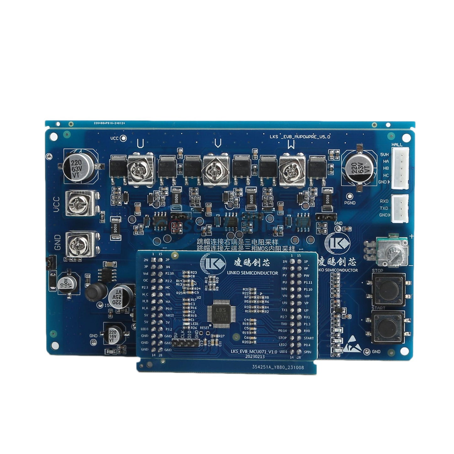Bo mạch phát triển LKS32MC071C8T8-K LINKOSEMI - Techcore Việt Nam