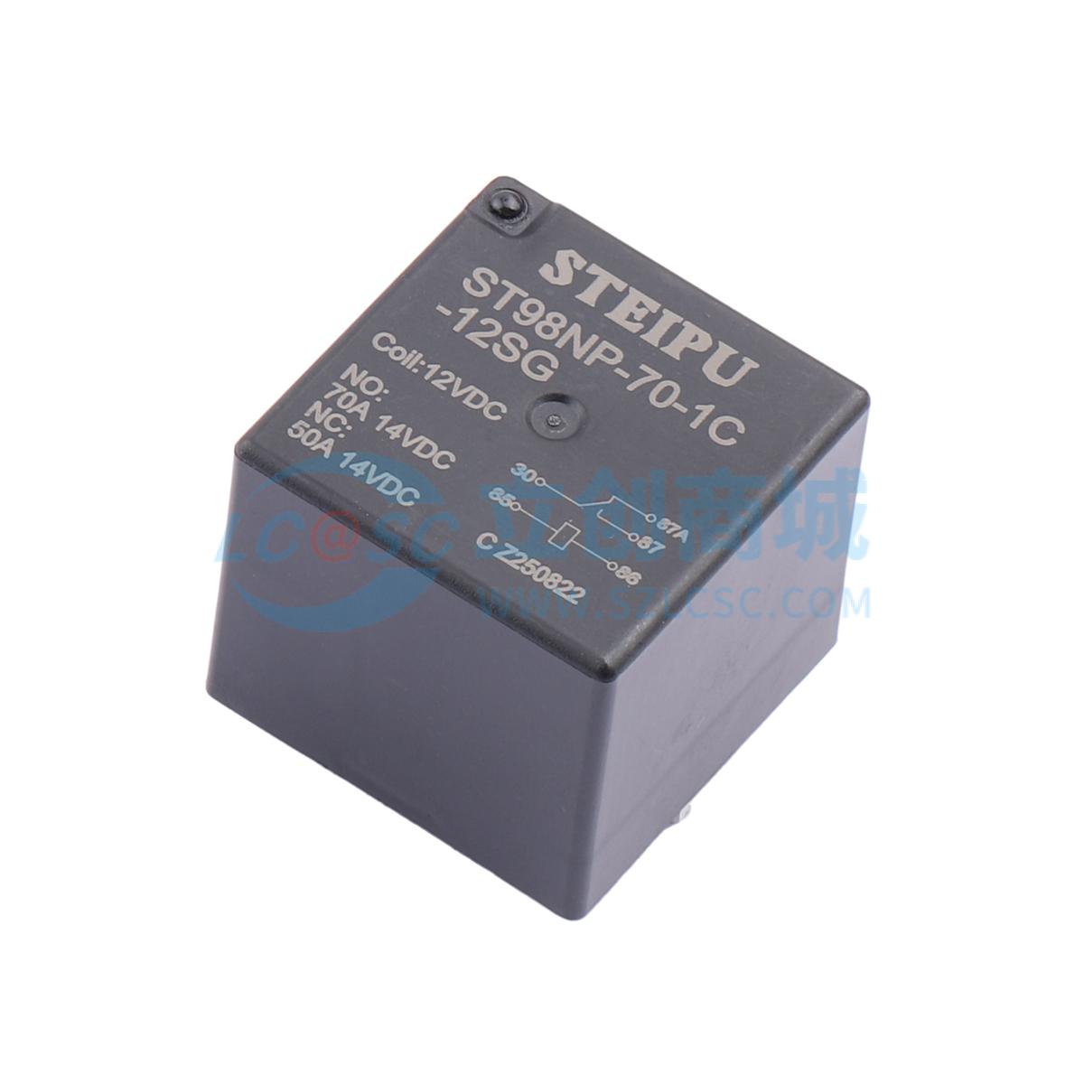 Rơ-le ô tô ST98NP-70-1C-12SG STEIPU THT,26x26mm - Techcore Việt Nam