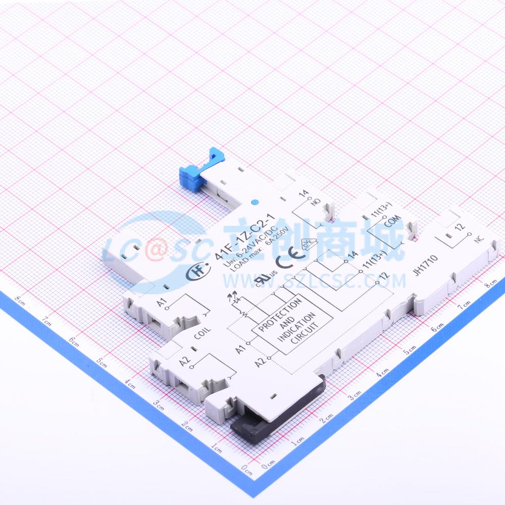 Đế rơ-le và phụ kiện 41F-1Z-C2-1 HF - Techcore Việt Nam