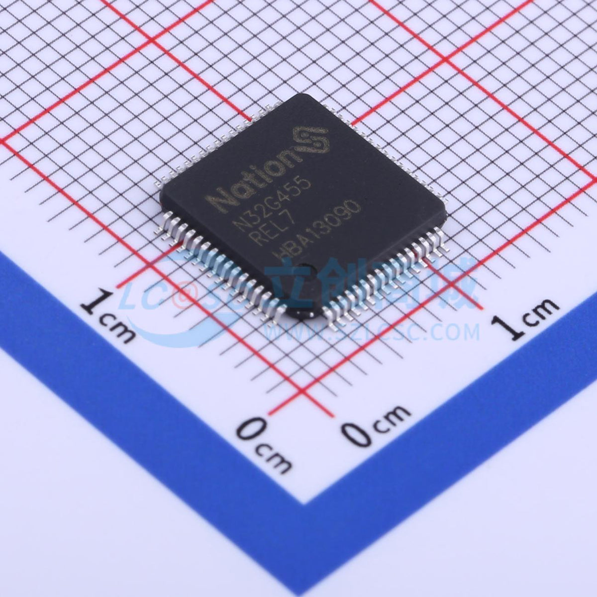 Vi điều khiển MCU N32G455REL7 Nations LQFP-64(10x10) - Techcore Việt Nam