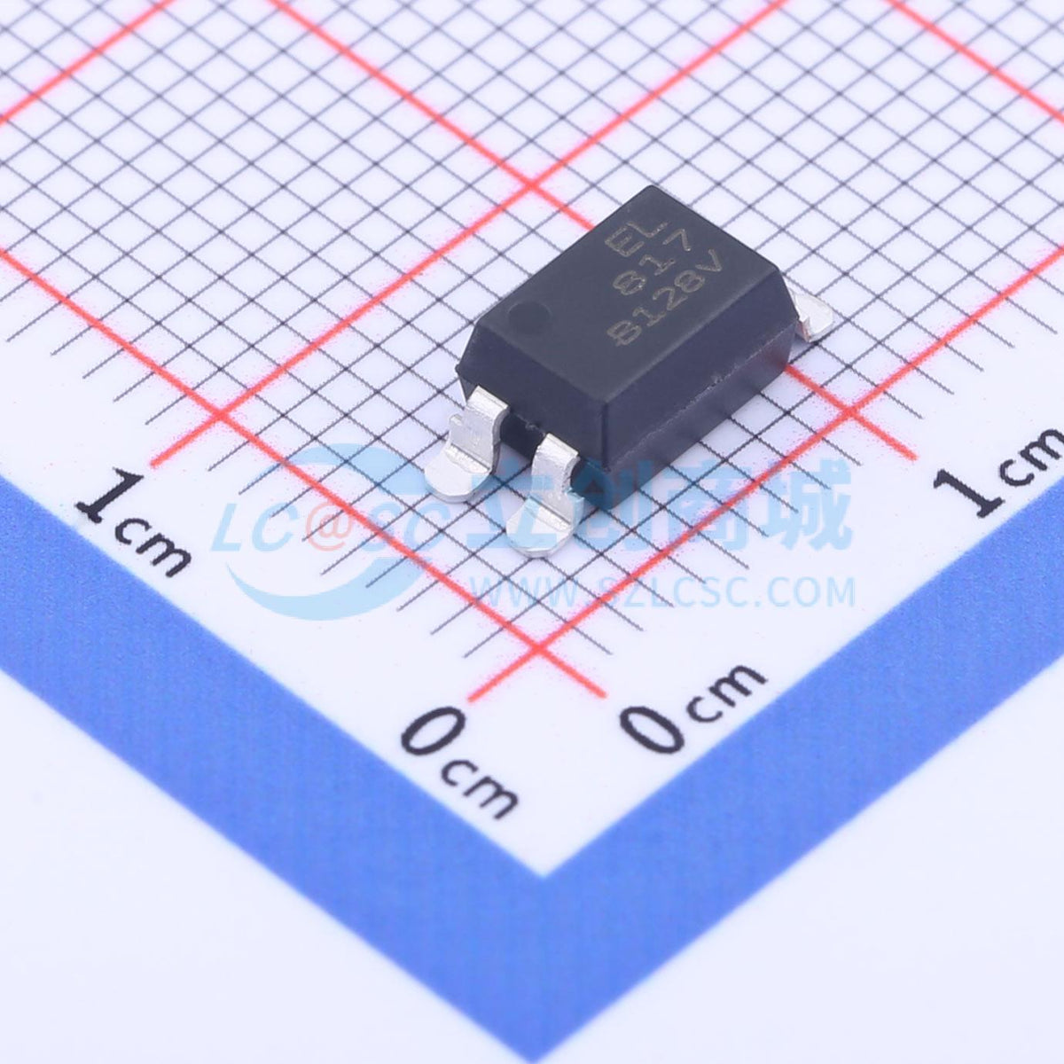 Optocoupler transistor EL817S1(B)(TU)-FV EVERLIGHT SOP-4-2.54mm 1.2V - Techcore Việt Nam