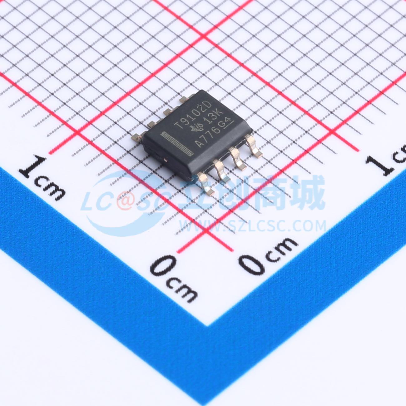 IC Khuếch Đại Thuật Toán TLV9102IDR Texas Instruments SOIC-8 2 kênh Rail-to-Rail 16 V 1.1 MHz - Techcore Việt Nam