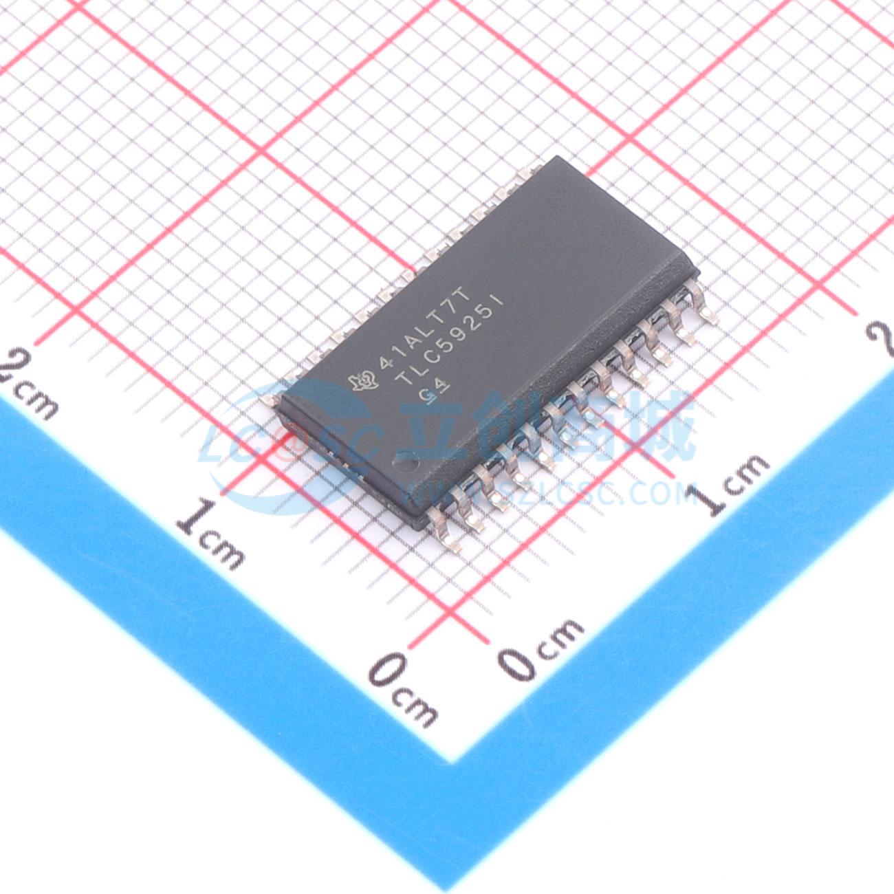 IC điều khiển LED TLC5925IDWR TI SOIC-24-300mil 1V - Techcore Việt Nam