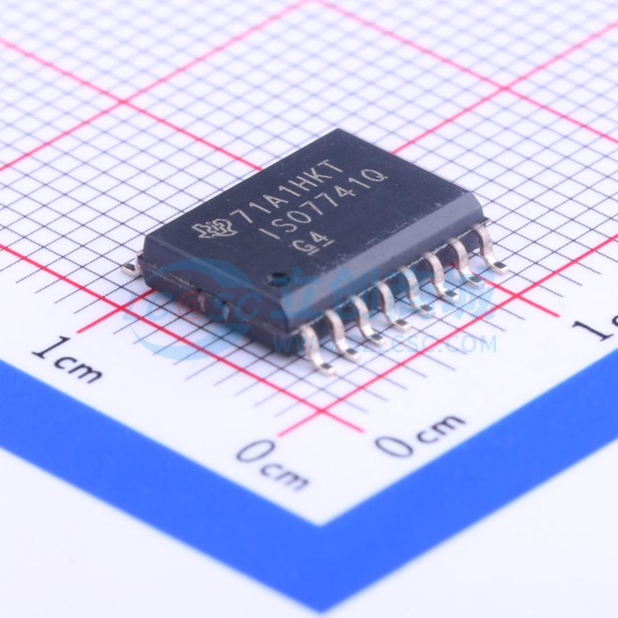 IC Cách Ly Số ISO7741QDWRQ1 TI SOIC-16-300mil 100Mbps 3 Kênh - Techcore Việt Nam