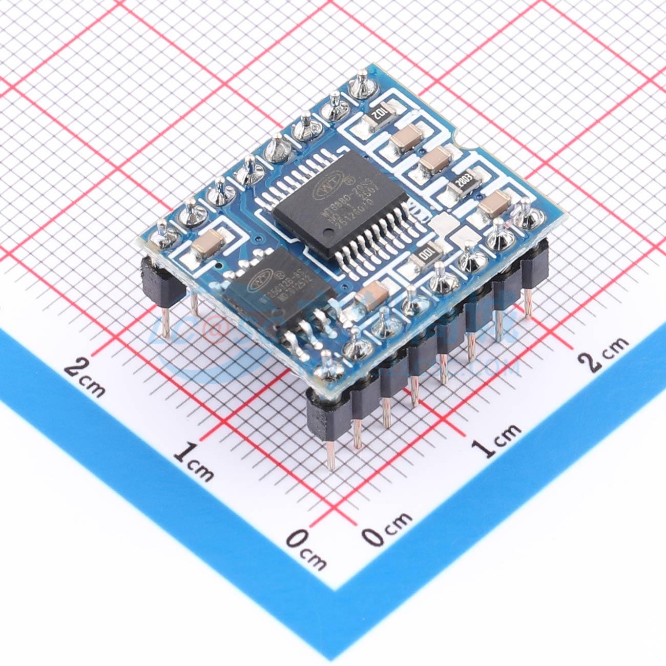 Module Phát Âm Thanh WT588D-M01 WT DIP-16 Dùng Cho Thiết Bị Thông Báo - Techcore Việt Nam