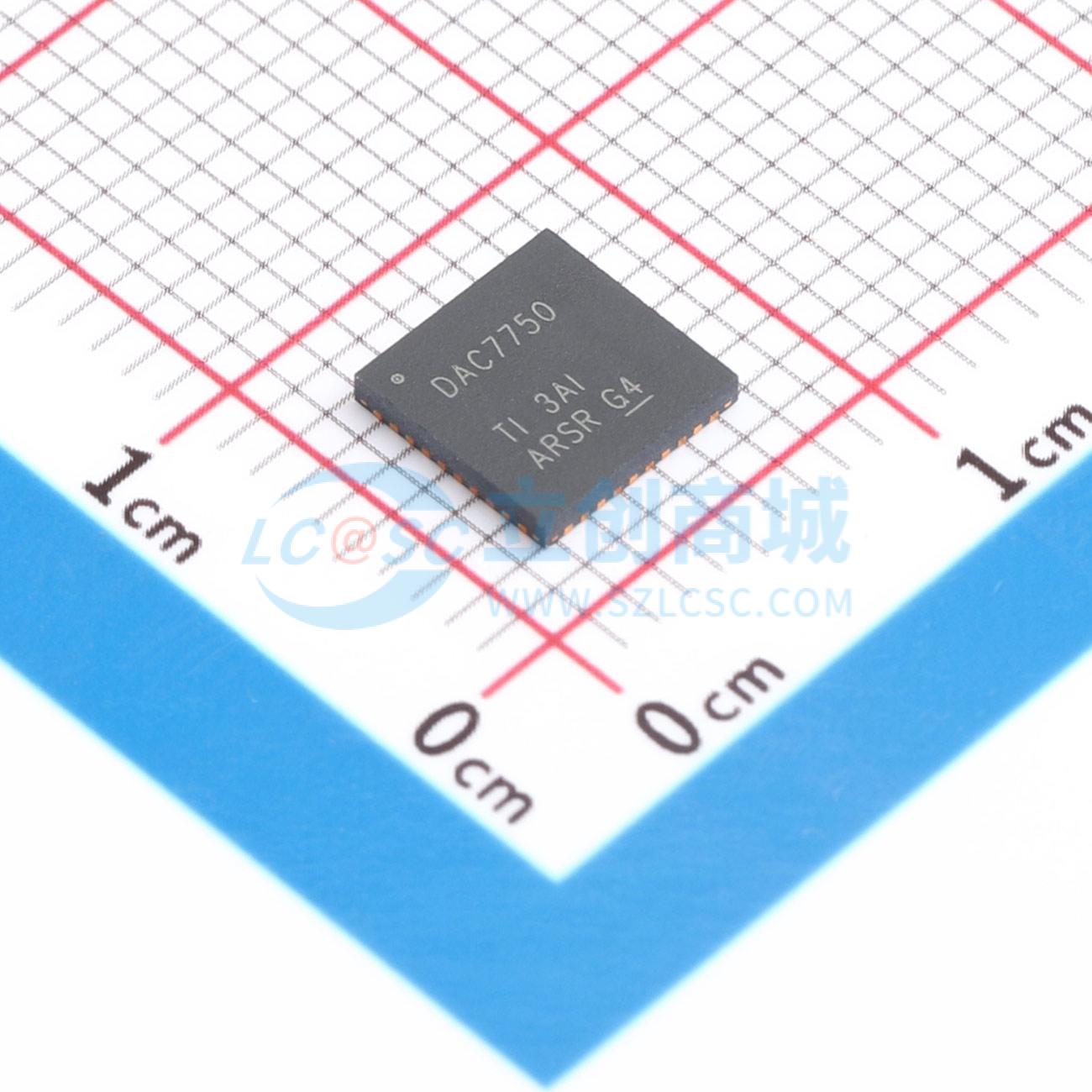 IC DAC DAC7750IRHAR VQFN-40-EP(6x6) - Techcore Việt Nam