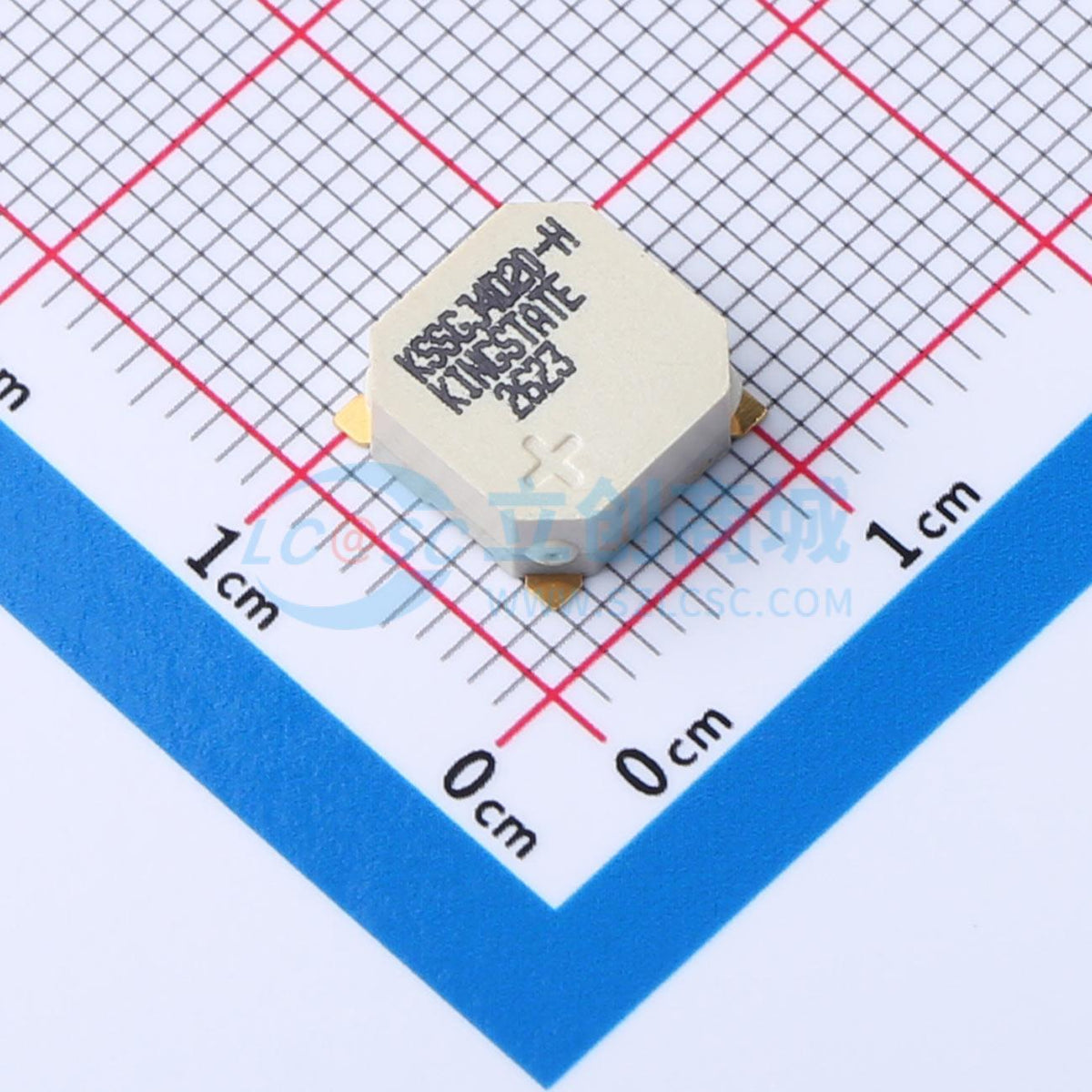 Còi buzzer KSSGJ4D20-H KINGSTATE SMD-4P,8.5x8.5mm - Techcore Việt Nam