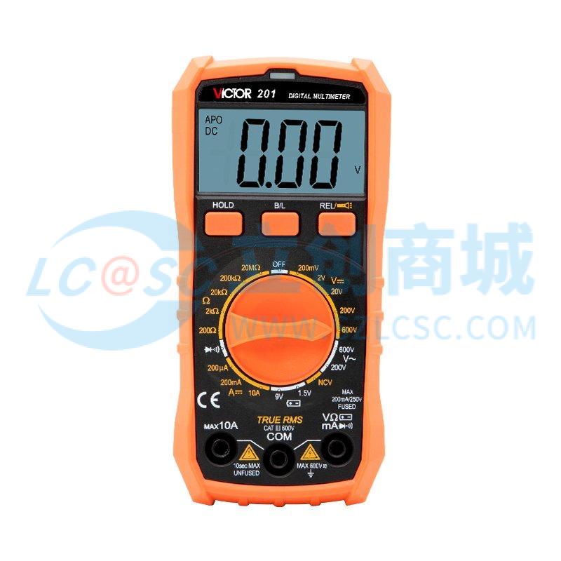 Đồng hồ vạn năng VICTOR 201 Phù hợp kiểm tra và bảo trì hiện trường - Techcore Việt Nam