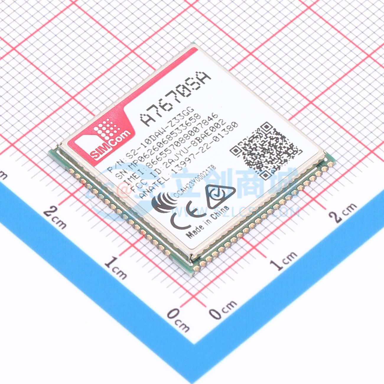 Module Di Động 2G/3G/4G/5G A7670SA-FASE SIMCOM SMD 24x24mm GSM, EDGE, FDD-LTE, GPRS - Techcore Việt Nam