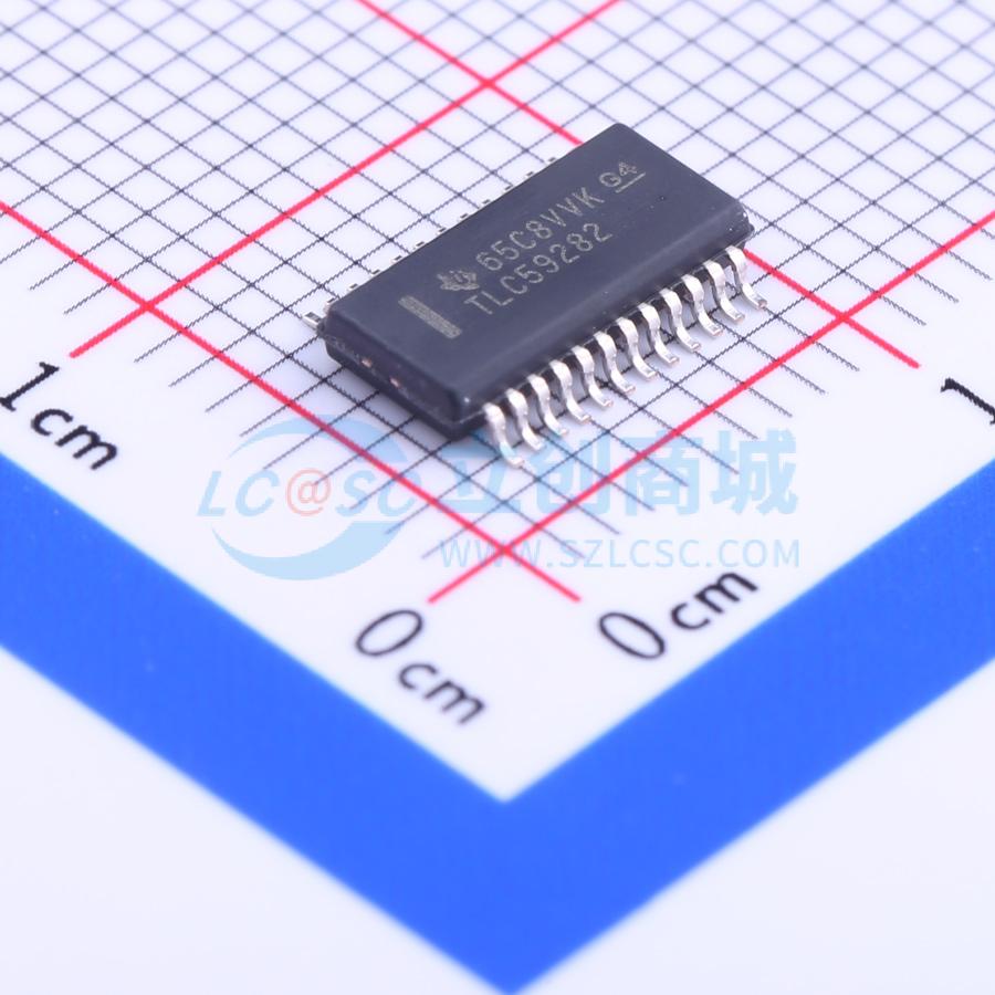 IC điều khiển LED TLC59282DBQR TI SSOP-24-150mil 1V - Techcore Việt Nam