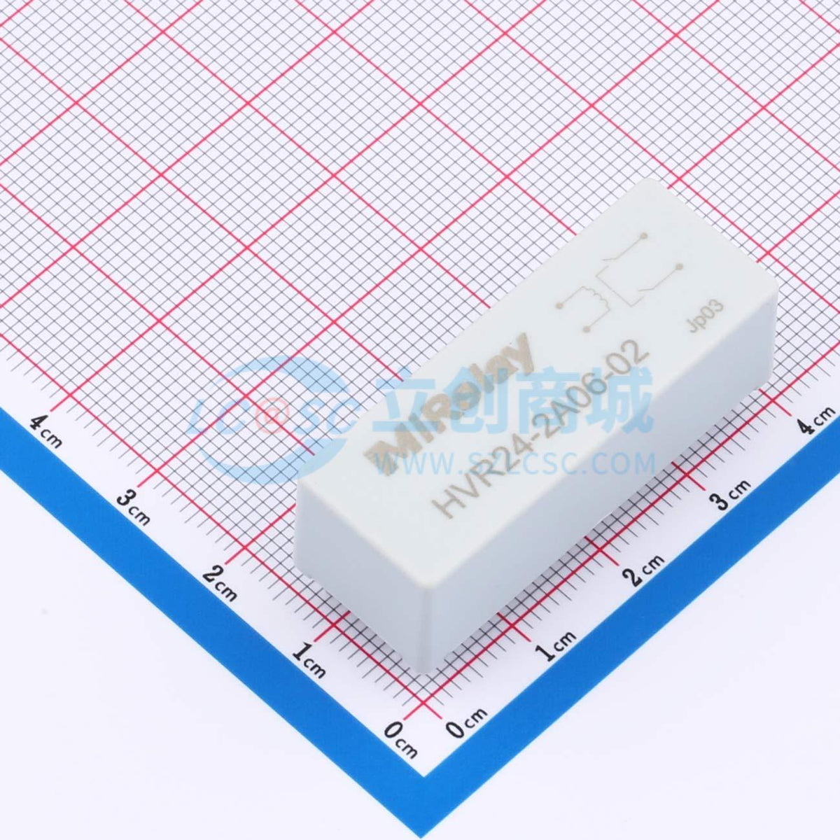 Rơ-le điện tử HVR24-2A06-02 MiRelay 24V THT,40x15mm - Techcore Việt Nam