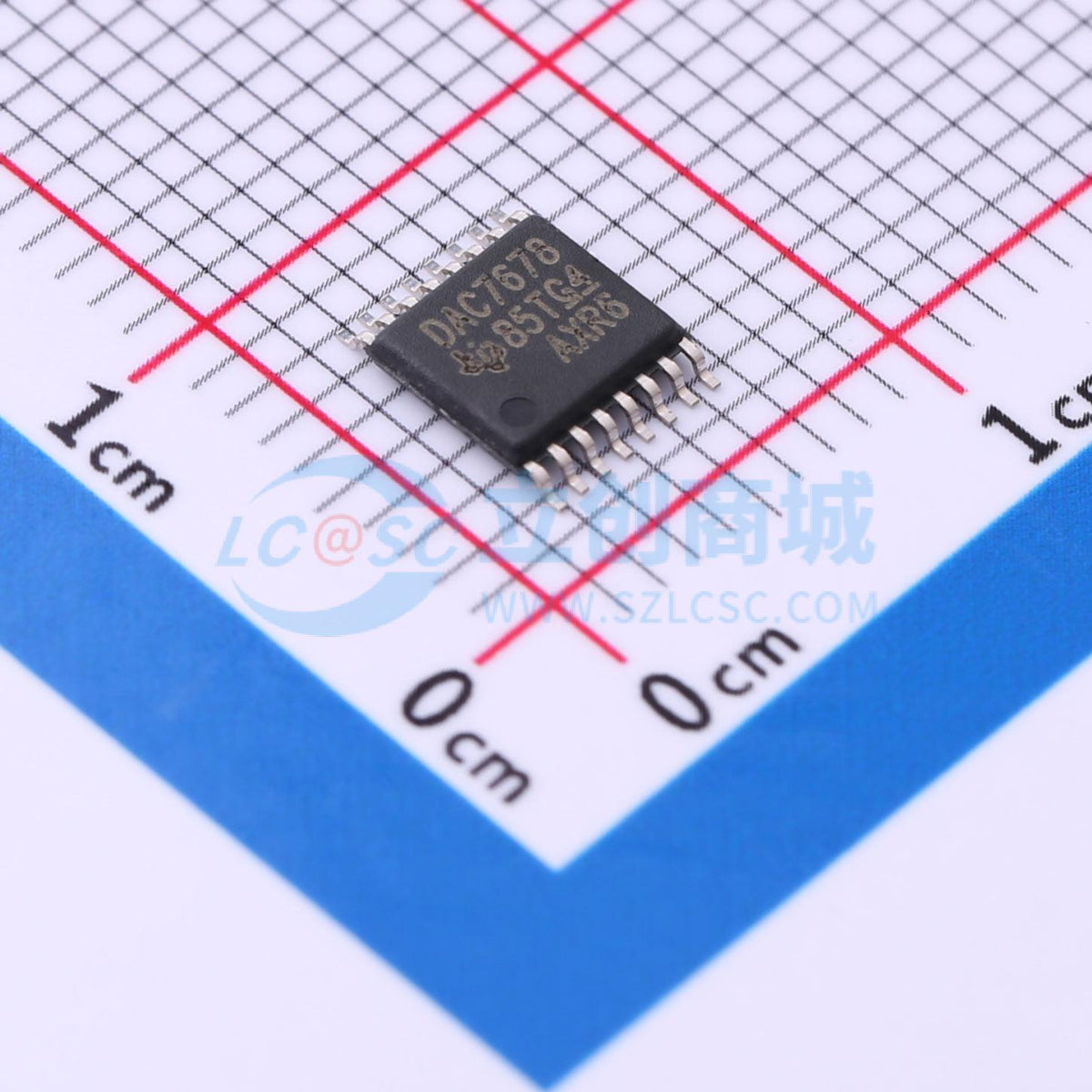 IC DAC DAC7678SPW TSSOP-16-4.3mm - Techcore Việt Nam