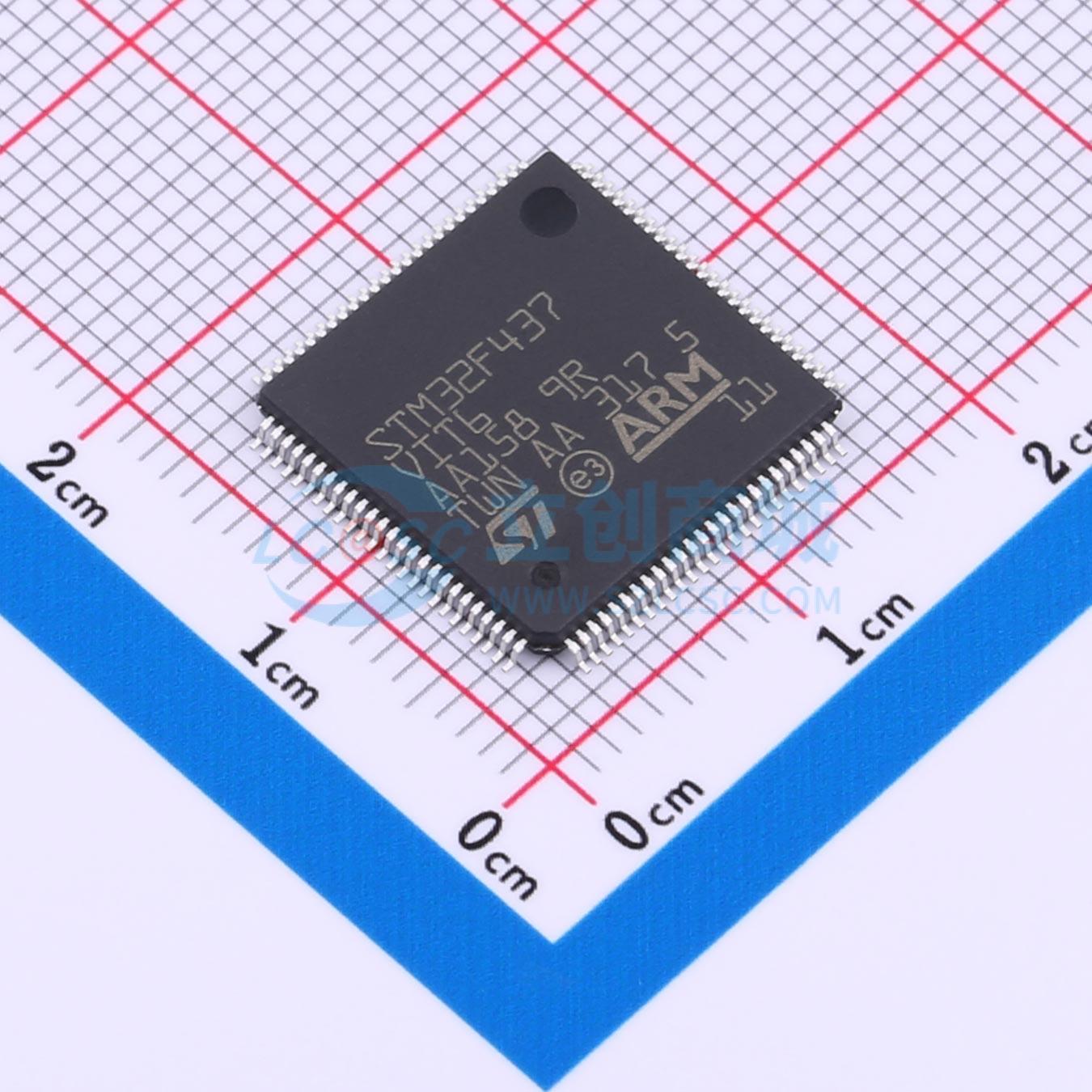 Vi điều khiển MCU STM32F437VIT6 STMicroelectronics LQFP-100(14x14) - Techcore Việt Nam