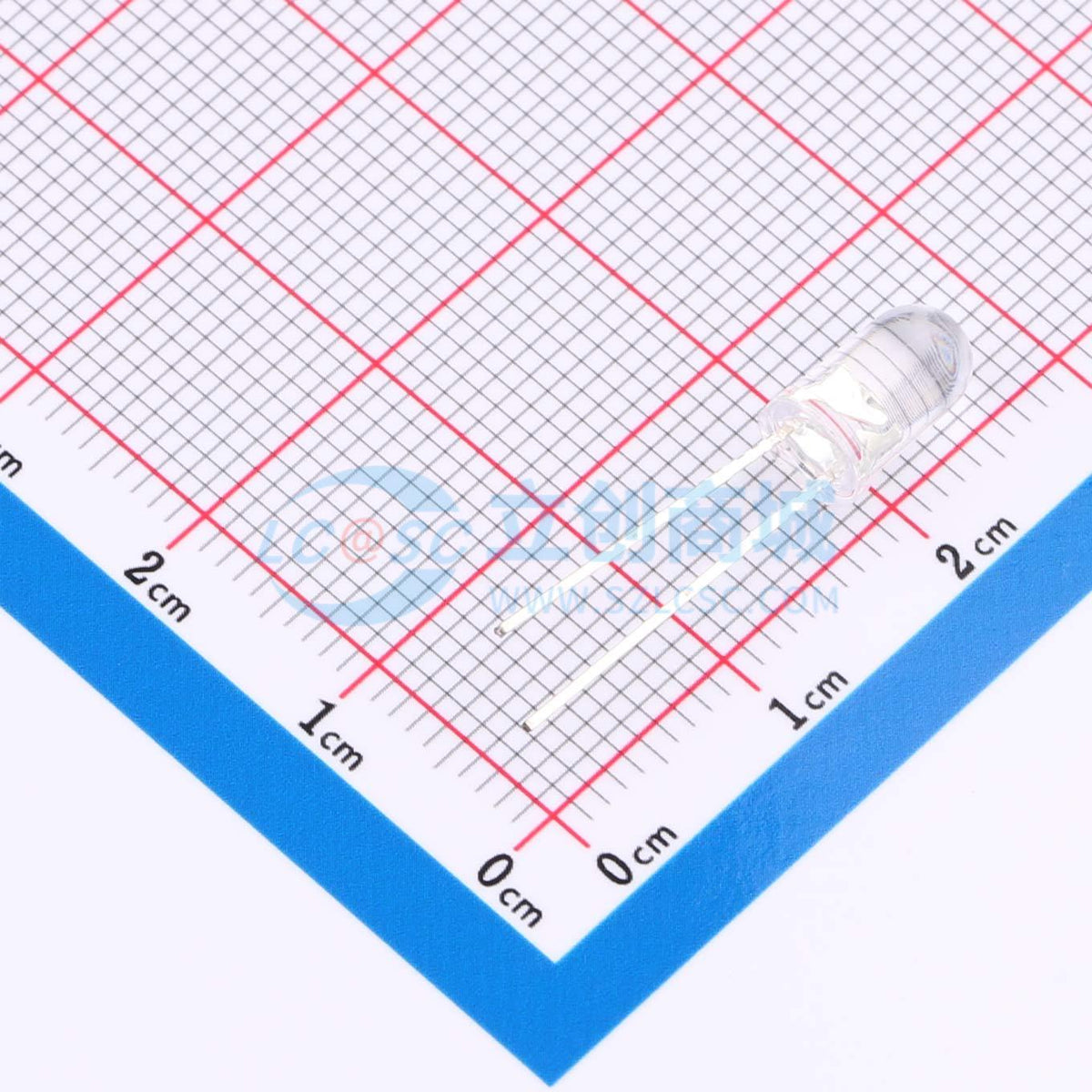 LED TZ-L2-05YYBR2TDJ30-001 TUOZHAN Xuyên lỗ,D=5mm Đỏ - Techcore Việt Nam