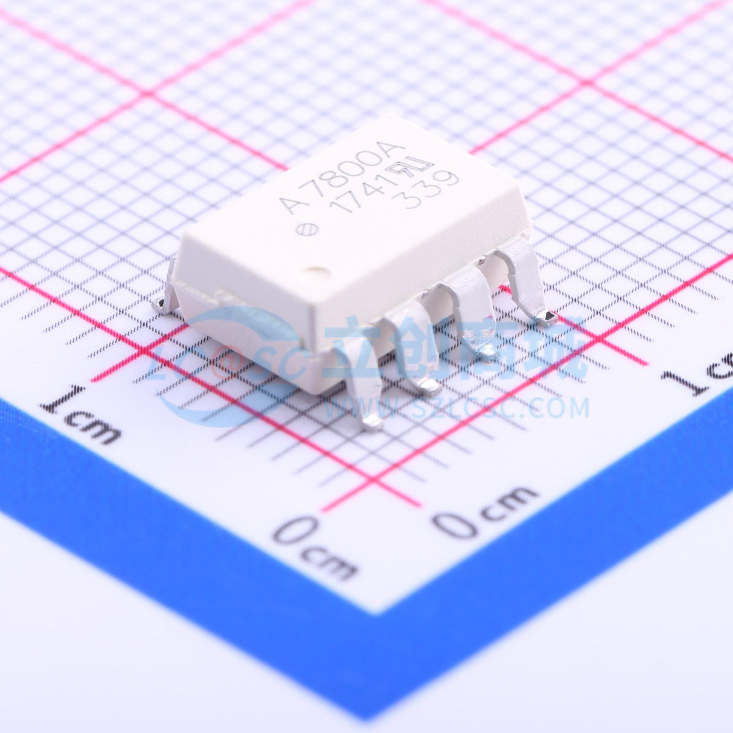 IC Khuếch Đại Cách Ly HCPL-7800A-500E Broadcom SMD-8P ±200mV - Techcore Việt Nam