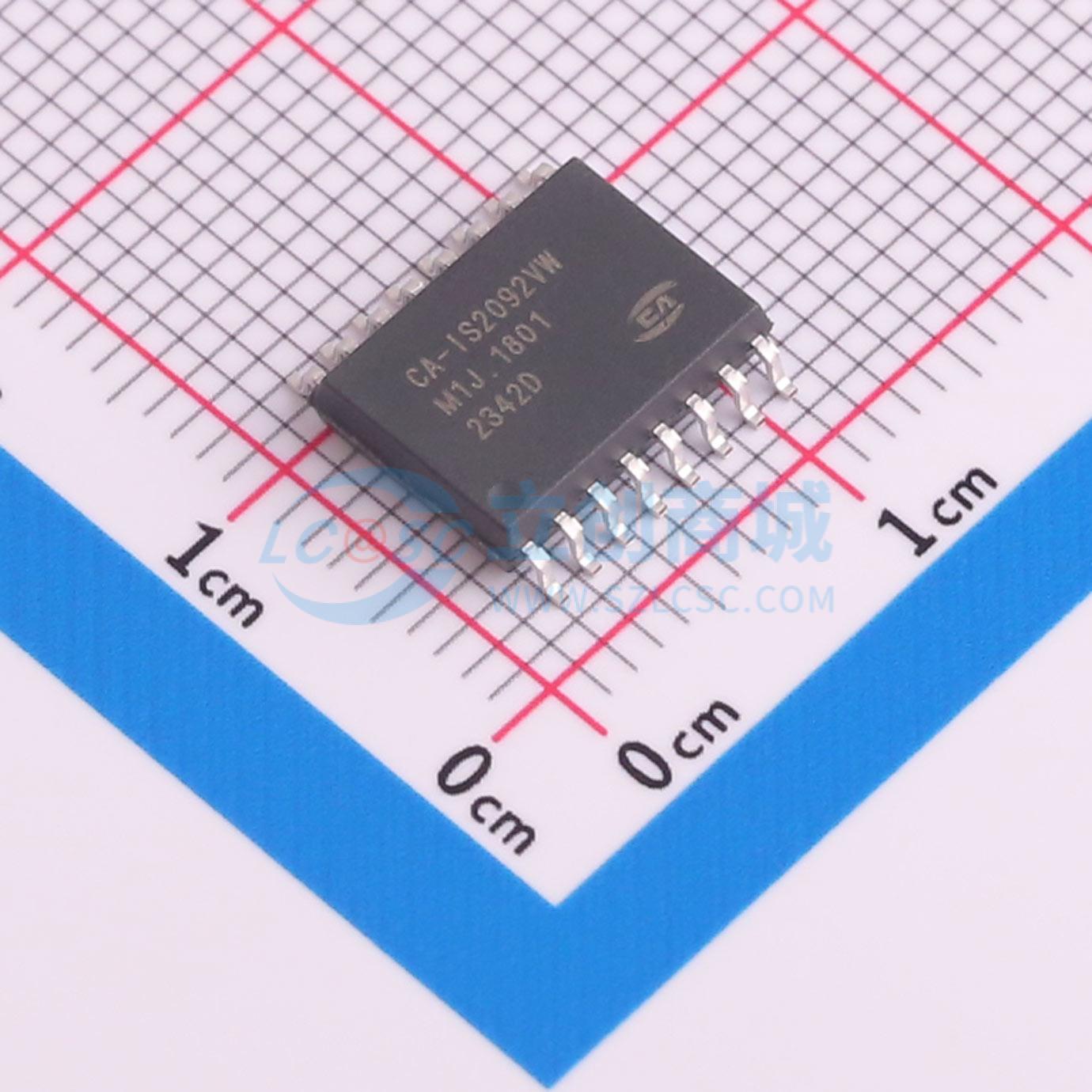 IC Thu Phát RS485/RS422 Cách Ly Tích Hợp Nguồn CA-IS2092VW Chipanalog SOIC-16-300mil 500Kbps - Techcore Việt Nam