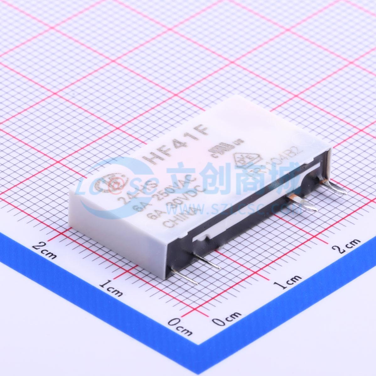 Rơ-le điện tử HF41F/24-HS HF SIP,28x5mm - Techcore Việt Nam
