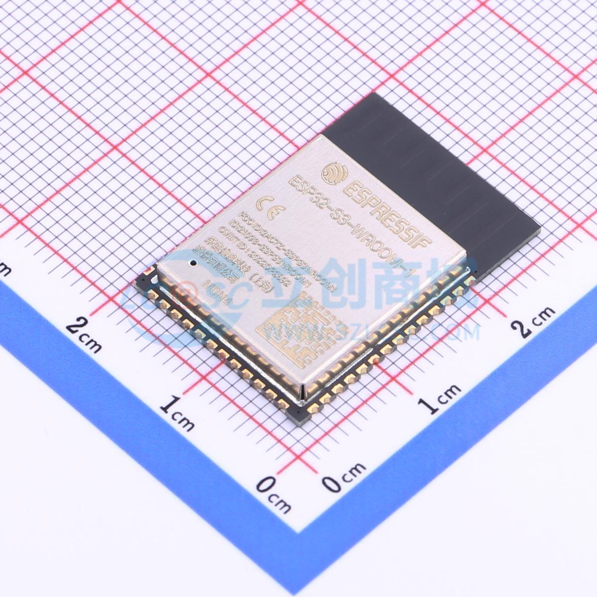 Module WiFi ESP32-S3-WROOM-1-N4 ESPRESSIF SMD 25.5x18mm 2.4GHz - Techcore Việt Nam