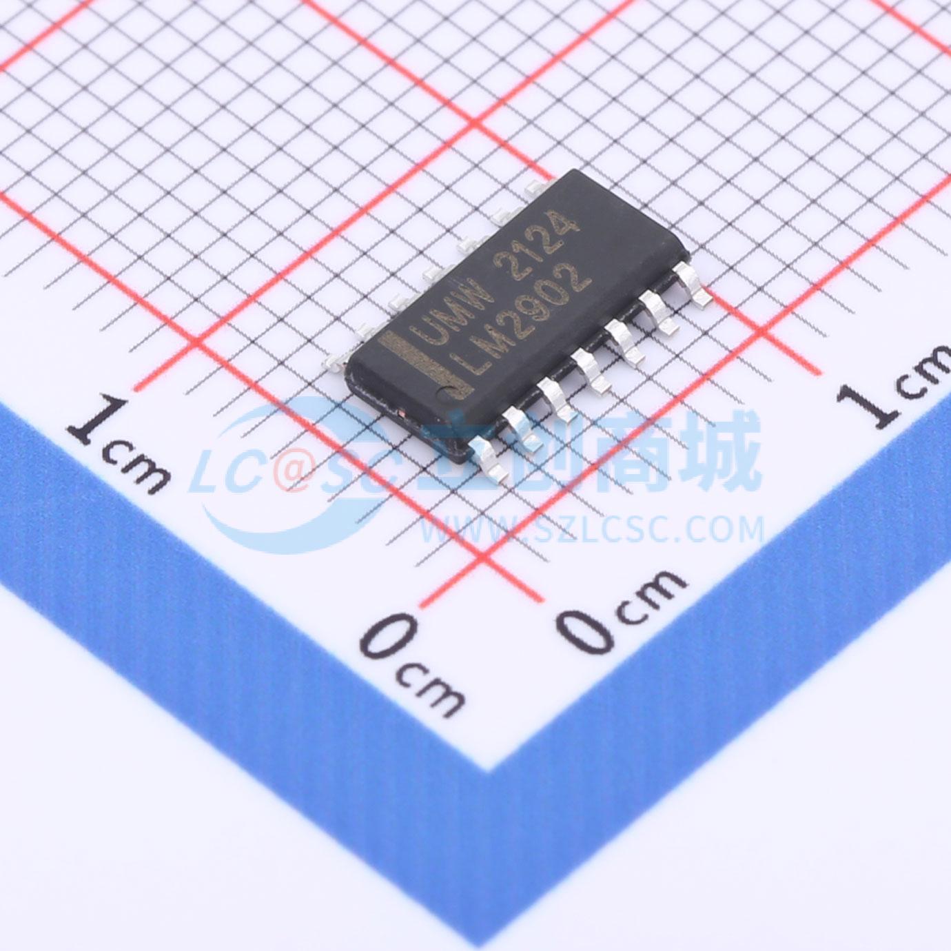 IC Khuếch Đại Thuật Toán LM2902DR UMW SOP-14 4 kênh 1.2 MHz - Techcore Việt Nam