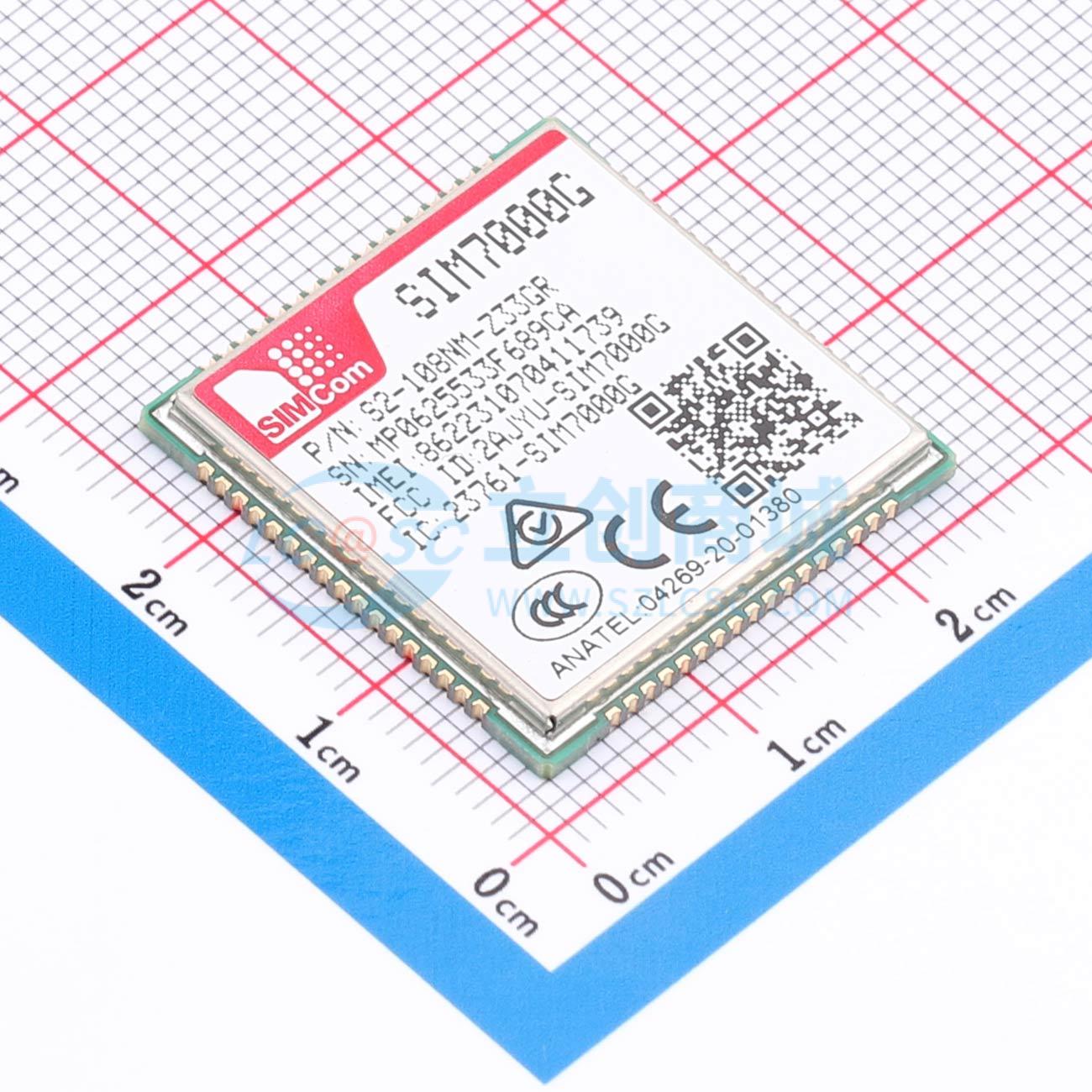 Module Di Động 2G/3G/4G/5G SIM7000G SIMCOM SMD 24x24mm Cat-M, EDGE, NB-IoT, GPRS - Techcore Việt Nam