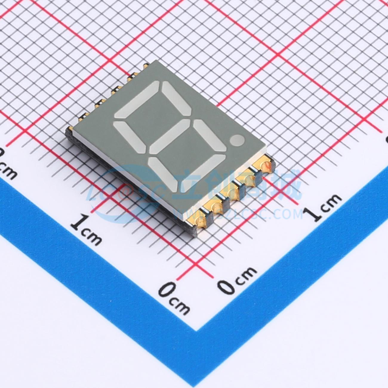 LED 7 đoạn GS3912CG-G Guangcai Display SMD,15x9.8mm Cathode chung - Techcore Việt Nam