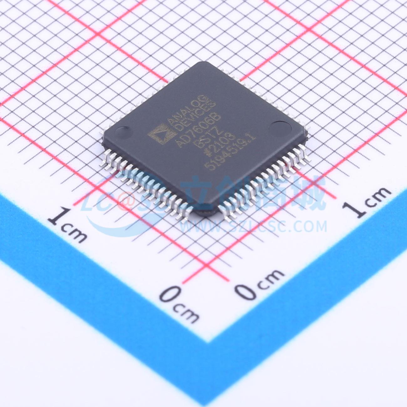 IC giao tiếp AD7606BBSTZ-RL LQFP-64(10x10) - Techcore Việt Nam